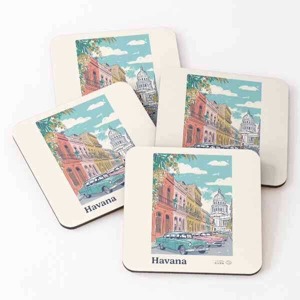 Artikelvorschau, Havanna Vintage Retro Kuba Reisen entworfen und verkauft von RareDeerArt.