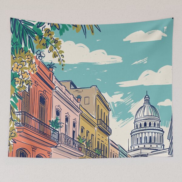 Item preview, Havana Vintage Retro Cuba Travel designed and sold by RareDeerArt.