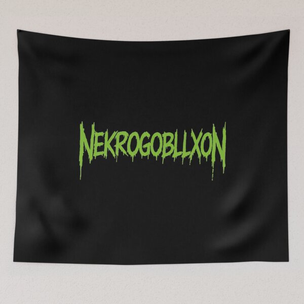 Item preview, NEKROGOBLINS dripping neon green font  designed and sold by XanDuriCatcute.