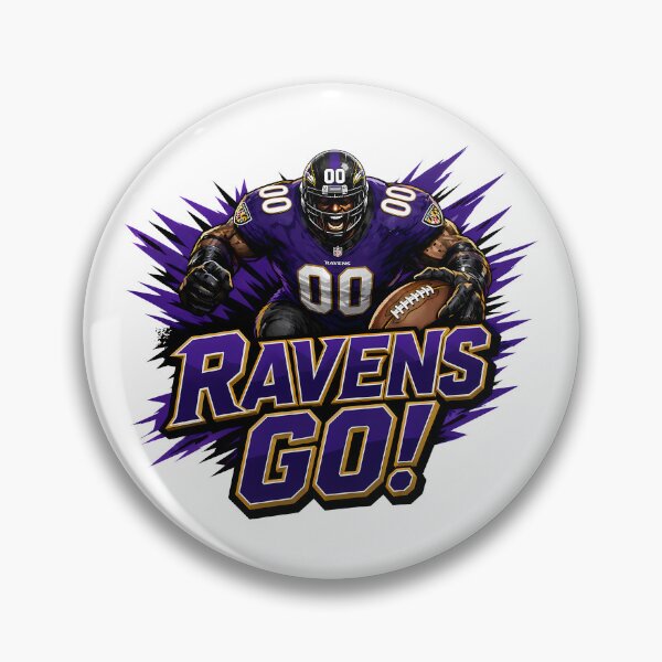 Item preview, Ravens Go! Baltimore Ravens Football Fan #0181 designed and sold by GLUVY-THEME.