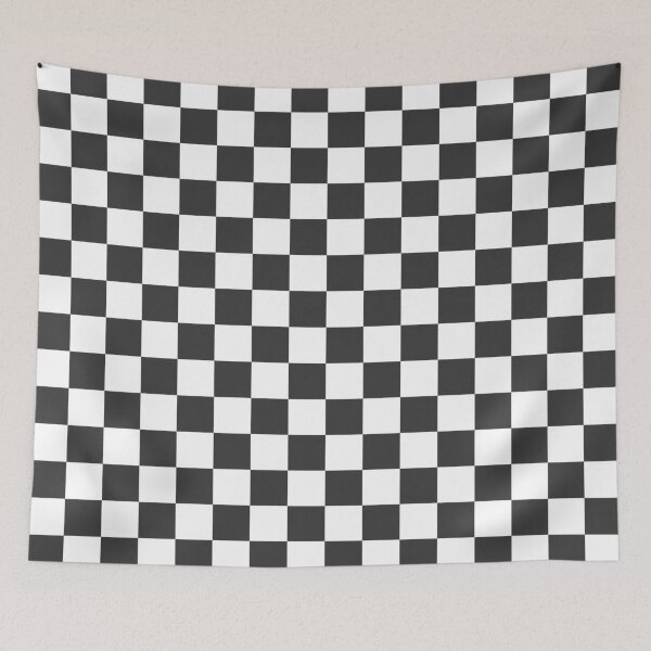 Item preview, Soft black and white Checkered Pattern vintage style Plaid small  designed and sold by DColourMuse.