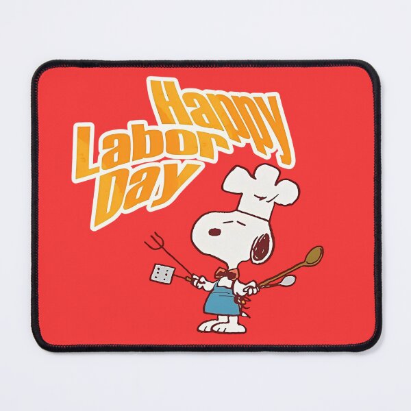Item preview, Happy Labor Day Grill Master Chef Snoopy BBQ designed and sold by Bomebomst.
