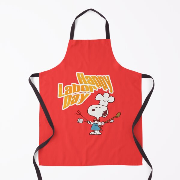 Item preview, Happy Labor Day Grill Master Chef Snoopy BBQ designed and sold by Bomebomst.