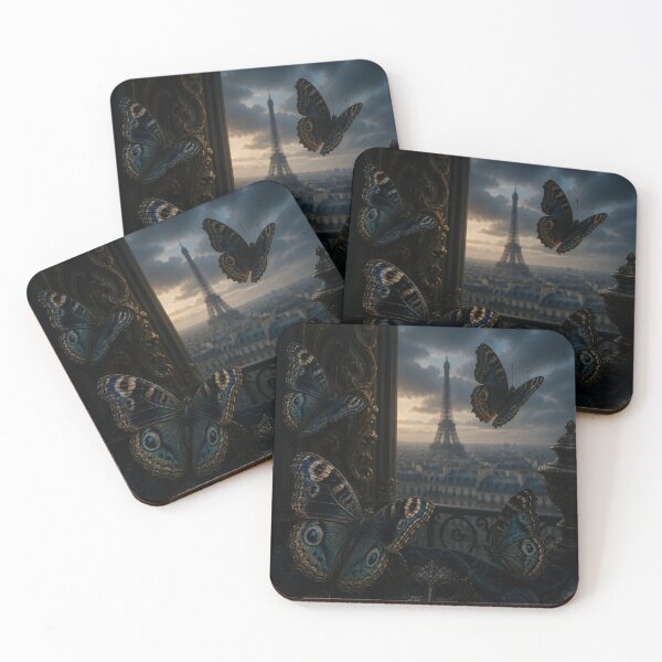 Item preview, Butterflies in Paris designed and sold by Artnovalty.redbubble.com.