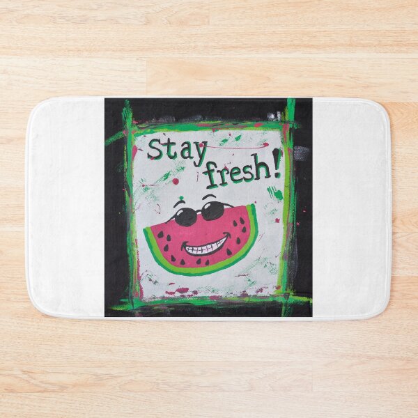Item preview, Stay fresh - Colorful art depicting a watermelon designed and sold by Graffystyle.