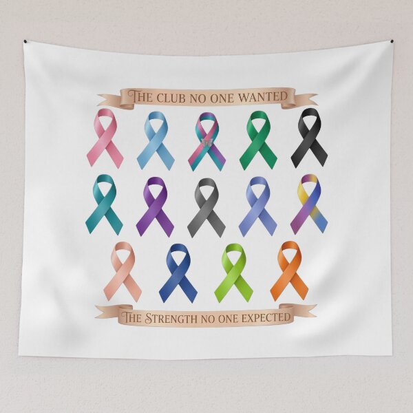 Item preview, Cancer Ribbon Club designed and sold by The She Shed.