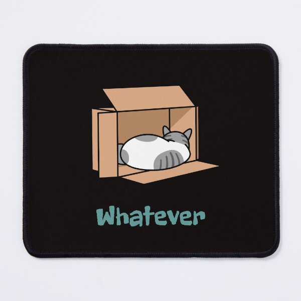Item preview, Whatever | Funny Sleeping Cat | Introvert Humor designed and sold by ContigoART.