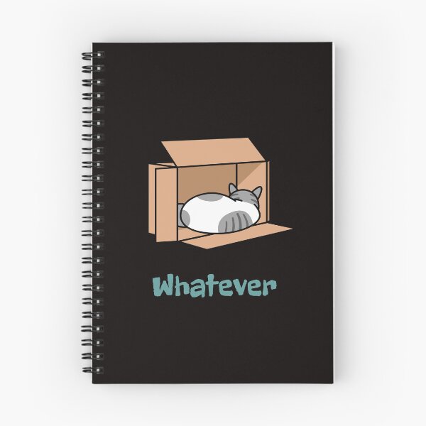 Item preview, Whatever | Funny Sleeping Cat | Introvert Humor designed and sold by ContigoART.