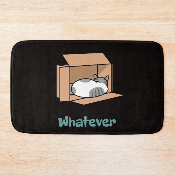 Item preview, Whatever | Funny Sleeping Cat | Introvert Humor designed and sold by ContigoART.