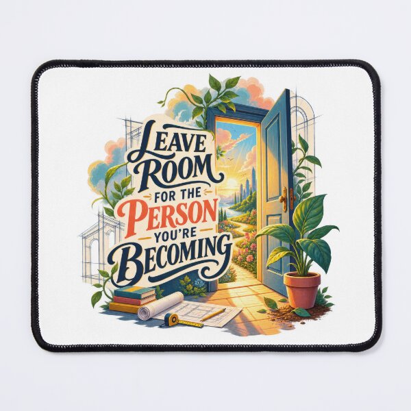 Item preview, Leave Room for Who You’re Becoming designed and sold by Mosslume Studio.