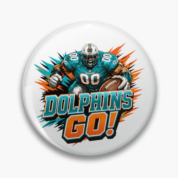 Item preview, Dolphins Go! Miami Dolphins Football Fan #0183 designed and sold by GLUVY-THEME.