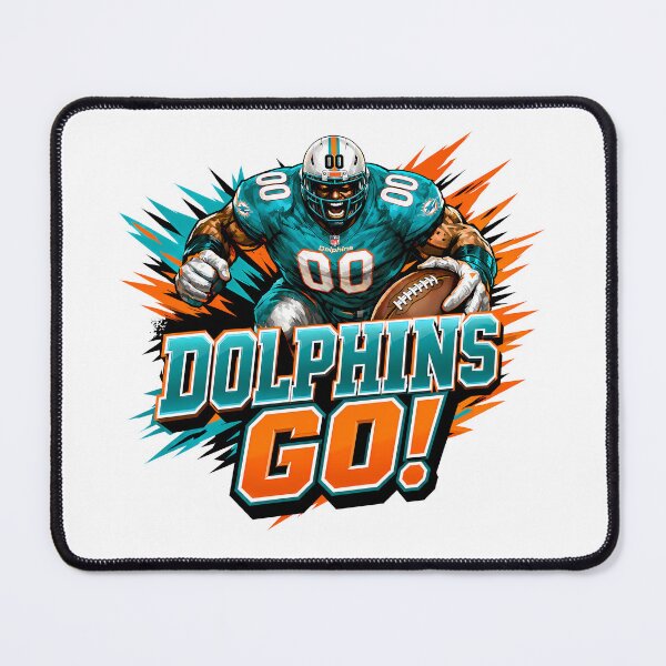 Item preview, Dolphins Go! Miami Dolphins Football Fan #0183 designed and sold by GLUVY-THEME.