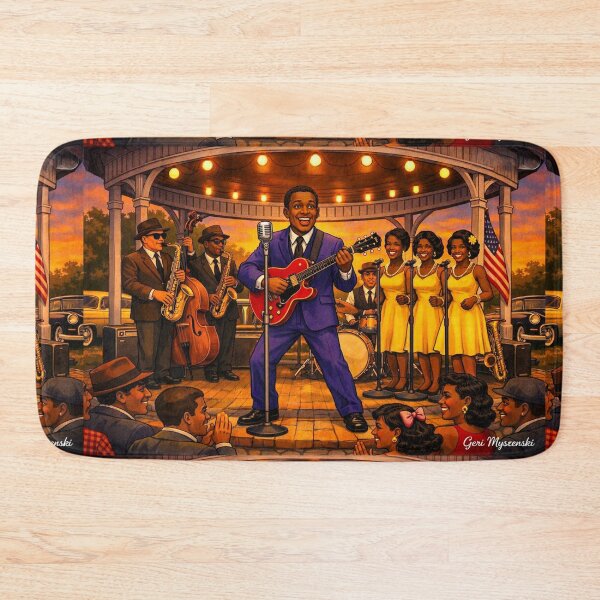 Item preview, Muddy Waters Live at the 1950s Bandstand designed and sold by The Art Queen Of Michigan .
