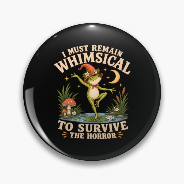 Item preview, I Must Remain Whimsical to Survive the Horror  designed and sold by a-turner-paint.