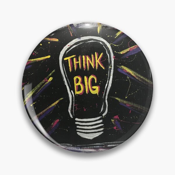 Item preview, Think big - Inspiring and colorful illustration designed and sold by Graffystyle.