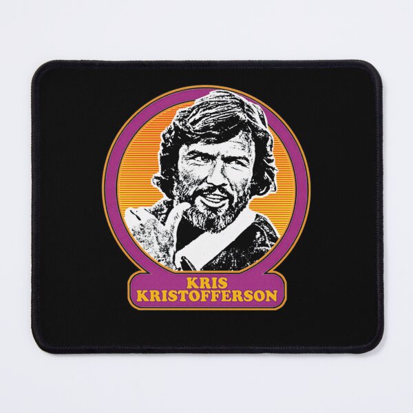 Item preview, Kris Kristofferson Retro Country Portrait Design designed and sold by Heather Hudson.