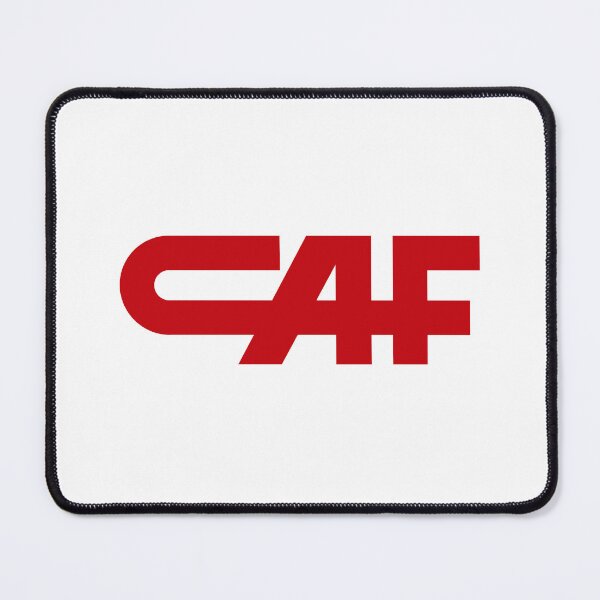 Item preview, CAF Construction Auxiliar de Ferrocarriles Red Logo designed and sold by Covenbuki.