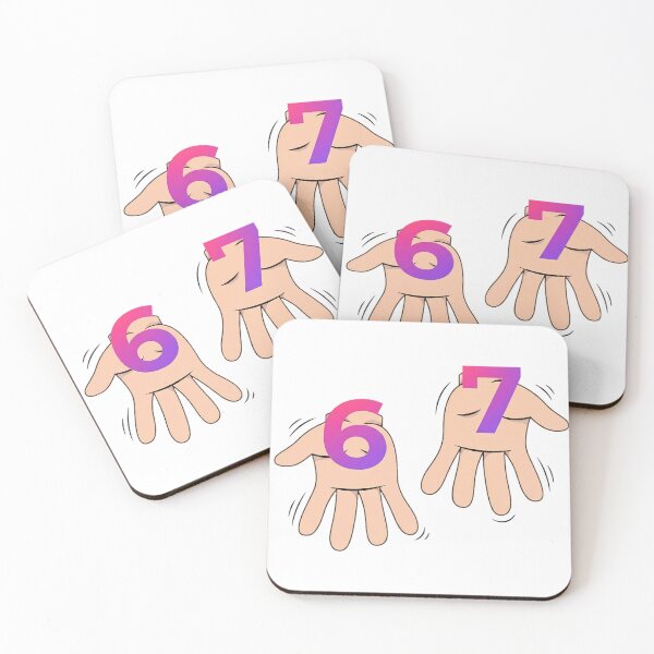 Item preview, 67 Hand Sign Graphic Logo Sixty Seven Meme designed and sold by JulSaMar03.