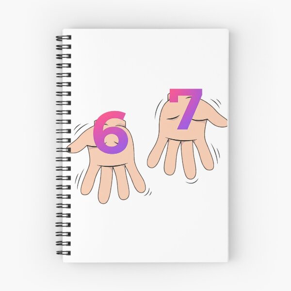 Item preview, 67 Hand Sign Graphic Logo Sixty Seven Meme designed and sold by JulSaMar03.