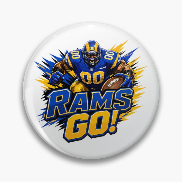 Item preview, Rams Go! Los Angeles Rams Football Fan #0185 designed and sold by GLUVY-THEME.