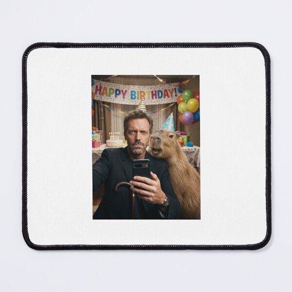 Item preview, Doctor house selfie capybara capybaras birthday cake memes happy Funny prank meme gift weird  designed and sold by CheeseBlueprint.