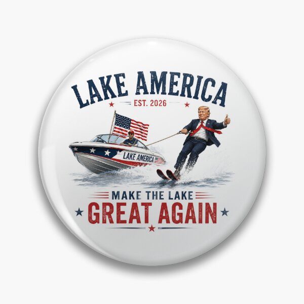 Item preview, Lake America Est. 2026 Shirt | Make the Lake Great Again T-Shirt | Funny Patriotic Lake Tee designed and sold by OFF-CTR.