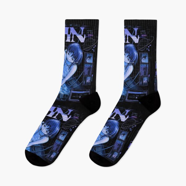 Item preview, Serial Experiments Lain Glitch Graphic designed and sold by SaladIsNeat.