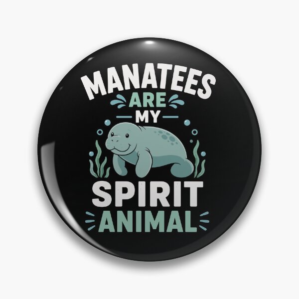 Item preview, Manatees Are My Spirit Animal Cute Manatee Lover designed and sold by mraihan.