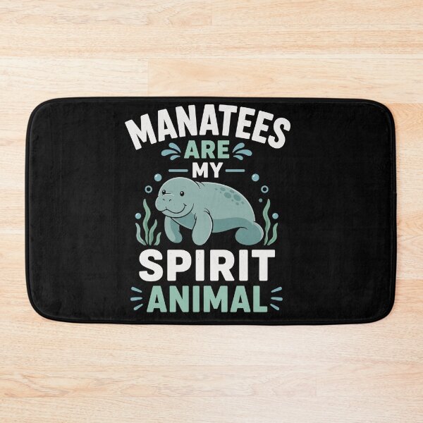 Item preview, Manatees Are My Spirit Animal Cute Manatee Lover designed and sold by mraihan.