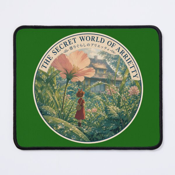 Item preview, Arrietty the Borrower - Retro Anime Badge designed and sold by killem667.