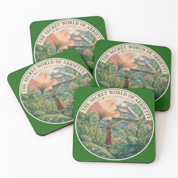 Item preview, Arrietty the Borrower - Retro Anime Badge designed and sold by killem667.
