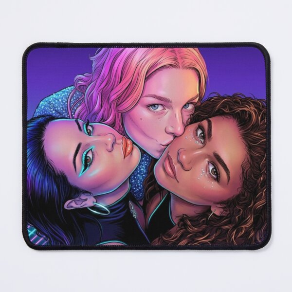 Item preview,  Euphoric Neon Actress Lgbtq+ Comic Book Art Home Wall Decor Print Poster Pride TV Series Movie Music designed and sold by Mind Space.