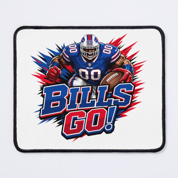 Item preview, Bills Go! Buffalo Bills Football Fan #0186 designed and sold by GLUVY-THEME.