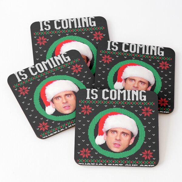 Item preview, The Office Santa Claus Is Coming That'S What She Said designed and sold by LeneWUArt.