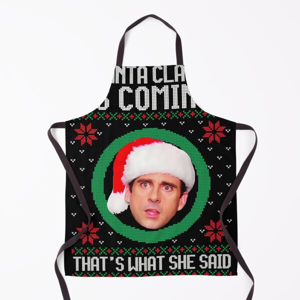 Item preview, The Office Santa Claus Is Coming That'S What She Said designed and sold by LeneWUArt.