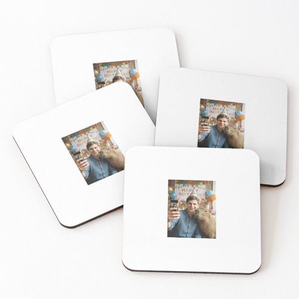 Item preview, Michael cera selfie capybara capybaras birthday cake memes happy Funny prank meme gift weird  designed and sold by CheeseBlueprint.