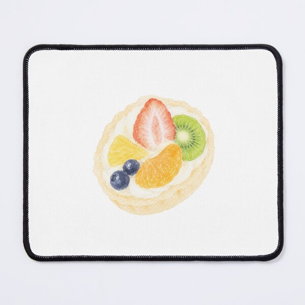 Item preview, Cozy Kitchen Fruit Tart Illustration designed and sold by bosamji.