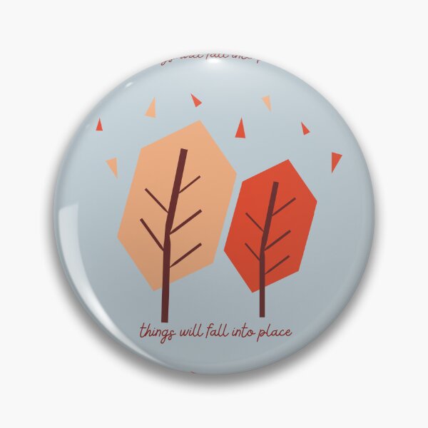 Item preview, Falling Into Place Happy Autumn Trees designed and sold by LibertyHub.