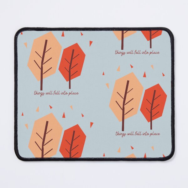 Item preview, Falling Into Place Happy Autumn Trees designed and sold by LibertyHub.