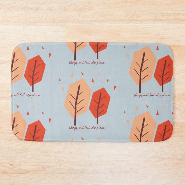 Item preview, Falling Into Place Happy Autumn Trees designed and sold by LibertyHub.