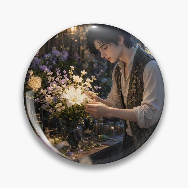 Item preview, Fairy Florist at Twilight designed and sold by sigmaartstudio.