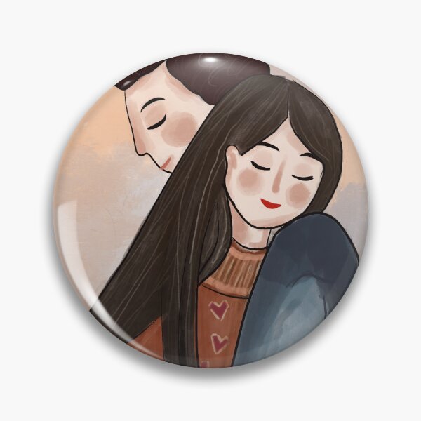 Item preview, Home is You – Cozy Couple Illustration designed and sold by ZakiaDanishyar.