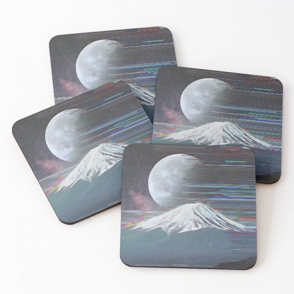 Item preview, Retro glitch art mountain designed and sold by Newrealis.
