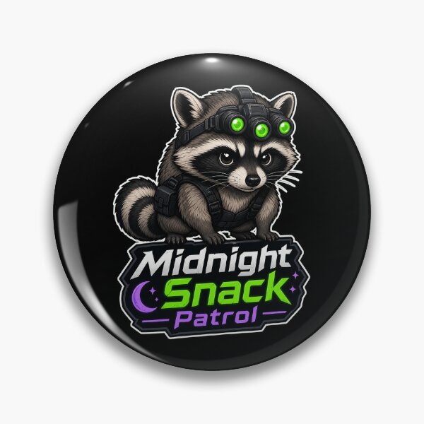 Item preview, Jimothy Raccoon Midnight Snack Patrol Tactical Meme designed and sold by GraphixKing999.