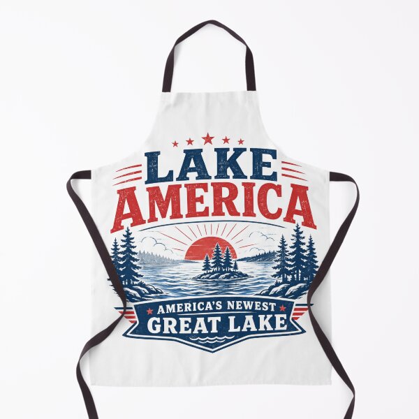 Item preview, Lake America Shirt | America’s Newest Great Lake T-Shirt | Funny Patriotic Lake Life Tee designed and sold by OFF-CTR.