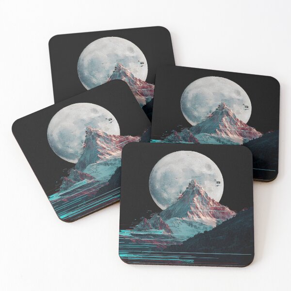 Item preview, Full moon over mountain designed and sold by Newrealis.