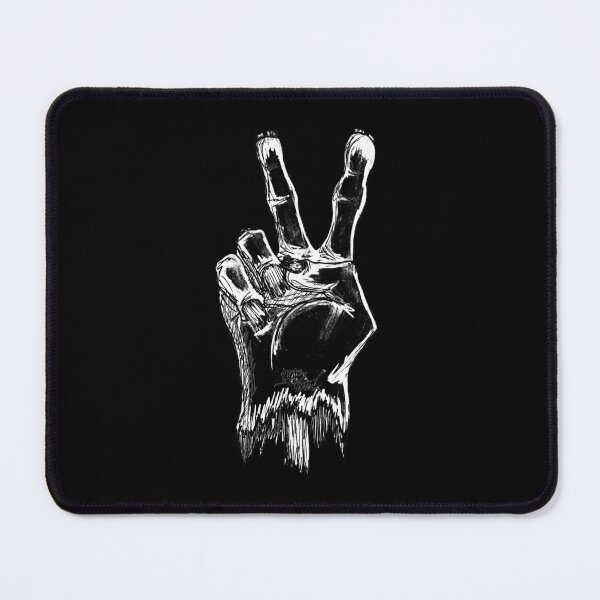 Item preview, Peace Sign Scar-E-Moji (High-Contrast Threshold Edition) designed and sold by Grimmlar.