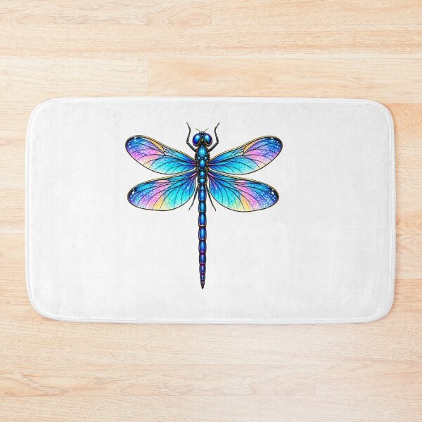 Item preview, Colorful Dragonfly Nature Insect Art designed and sold by Artbysarmina.