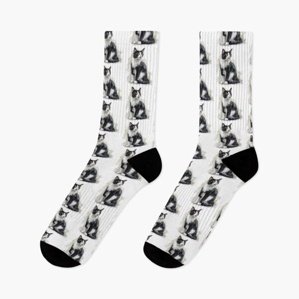 Item preview, Cat | Black & White Cat | Minimal Pet Aesthetic Art designed and sold by Mandayartstudio.
