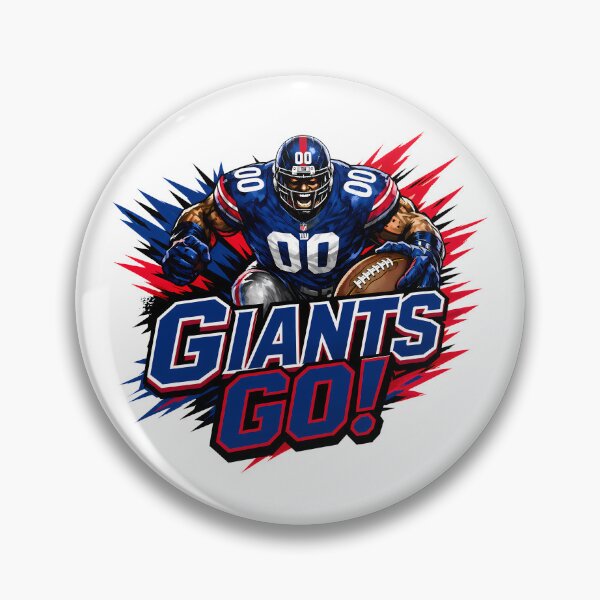 Item preview, Giants Go! New York Giants Football Fan #0190 designed and sold by GLUVY-THEME.
